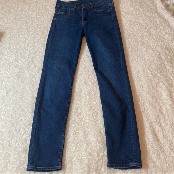 H&M &Denim Skinny Jeans Size 26, 30” inseam - Picture 2 of 8